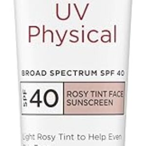 EltaMD UV Physical Tinted Sunscreen for Face, SPF 41 Tinted Sunscreen, 100% Mineral Active Sunscreen