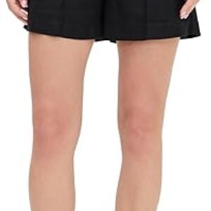 Madewell Women’s Pintucked Shorts in 100% Linen