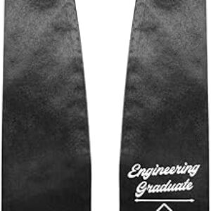 Endea Graduation Engineering Graduate Stole With Classic Tips – Unisex Adult – 62” Long – Graduation Sash
