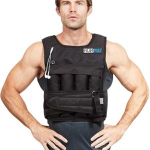 RUNmax Adjustable 20-150LBS Weighted Vest