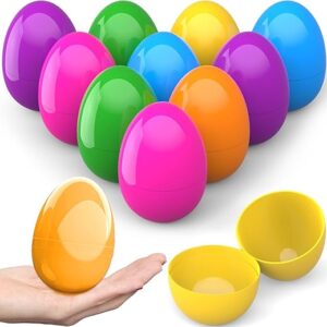 Vibrant Fillable Easter Eggs – 36 Pcs