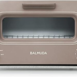 BALMUDA The Toaster | Steam Oven Toaster | 5 Cooking Modes: Sandwich Bread, Artisan Bread, Pizza & Pastry, Oven | Precise Heat Control | St…