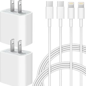 Charger iPhone Charger Fast Charging USB C Charger Block iPhone Charger Cord Fast Charger Block C Chargers for iPhone 14/14Pro Max/iPhone 13…