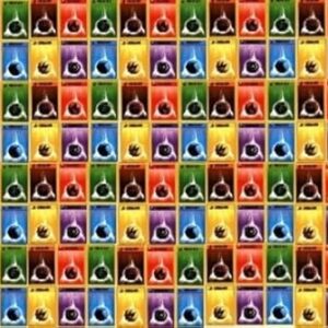 100 Assorted Basic Pokemon TCG Energy Cards