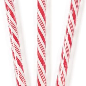 Old Fashioned Candy Sticks, Individually Wrapped, Nostalgic Candy Canes, 80 Pieces (Red)