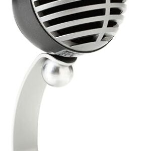 Shure MV5 Digital Condenser Microphone with USB and Lightning Cables – Gray with Black Foam