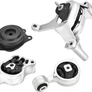 Engine Motor Mount Set Compatible with Nissan Altima 2.5L 2007-2017 Auto Transmission Motor Mount Replace A4350 A4353 A4340 A4339