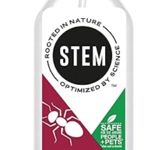 STEM Kills Ants, Roaches And Flies: Plant-Based Active Ingredient Bug Spray, Botanical Insecticide For Indoor And Outdoor Use; 12 fl oz (Pa…