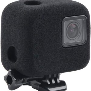 Foam Windshield Housing Windslayer for GoPro Hero 7/6/5 Black – Windscreen Noise Reduction Cover for Outdoor Audio Video Recording