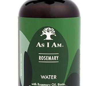 As I Am Rosemary Water – 16 oz – Scalp Treatment for Hair Density – with Melatonin, Biotin & Ceramide