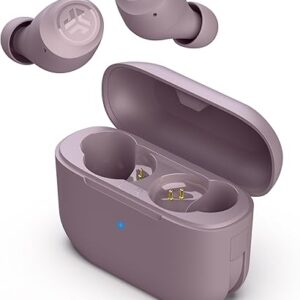 JLab Go Air Pop True Wireless Bluetooth Earbuds & Charging Case – Mauve, Dual Connect, IPX4 Sweat Resistance, Bluetooth 5 Connection, 3 EQ …
