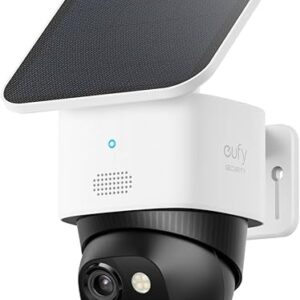 Eufy Solar Security Camera, 360° Pan & Tilt