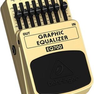 Behringer EQ700 7-Band Ultimate Graphic Equalizer Pedal
