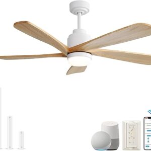 Sofucor 52-Inch Smart Ceiling Fan with Lights