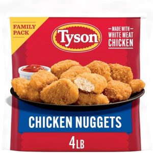 Tyson 4 lb Frozen Chicken Nuggets