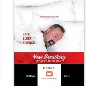 Mouth Tape for Adults-Improve Your Sleep Quality – Promotes Nasal Breathing During Sleep – Reduces Mouth Breathing and Snoring – Custom Des…