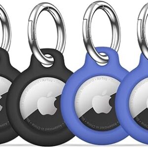 4 Pack MOLOSLEEVE Airtag Keychain Holders