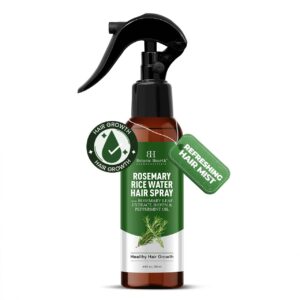 Botanic Hearth Advanced Hair Growth Oil Spray for Hair | Rosemary Ricewater Non-Greasy Summer Spray with Peppermint, Biotin | Thinning Hair…