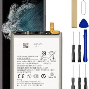 5000mAh for Samsung Galaxy S22 Ultra 5GReplacement Battery,EB-BS908ABY Battery Upgraded S22 Ultra 5G SM-S908U SM-S908U1 SM-S9080 SM-S908E/D…