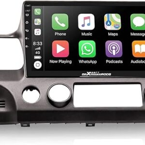 maXpeedingrods Car Stereo Radio for Honda Civic 2006-2011, 10.1” HD Touch Screen in-Dash GPS Navigation, Wireless Apple Carplay & Android Auto, Bluetooth, WiFi, USB Charging, 2G+32G
