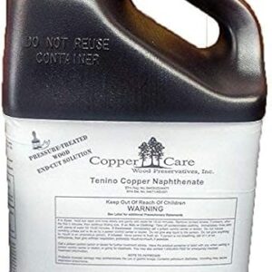 Copper Naphthenate 17% (2% as Metal) Double Strength – Highest Concentration Allowed – 1 Gallon – Wood Preservative