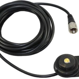 New Tram Browning Black 1246-B Trunk Antenna Mount NMO With PL-259 connector and 17Ft of RG-58 Coax Cable