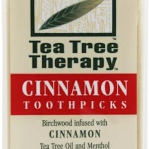 Tea Tree Cinnamon Toothpicks (100 Count)