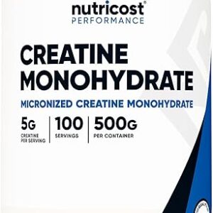 Nutricost Micronized Creatine Monohydrate 500G