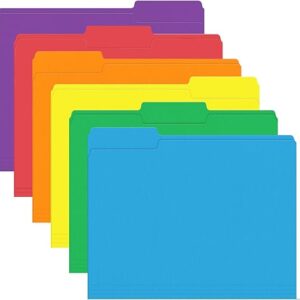 PANDRI 120 Pack Colored File Folders