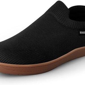 Men’s Barefoot Shoes Minimalist Slip on Cross-Trainer Shoes Wide Toe Walking Shoes Zero Drop Sole Trail Running Sneakers Gym Workout Casual