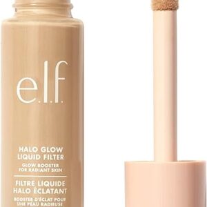 e.l.f. Halo Glow Liquid Filter, Complexion Booster For A Glowing, Soft-Focus Look, Infused With Hyaluronic Acid, Vegan & Cruelty-Free, 2 Fair/Light