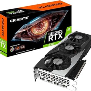 GIGABYTE GeForce RTX 3060 Gaming OC 12G (REV2.0) Graphics Card, 3X WINDFORCE Fans, 12GB 192-bit GDDR6, GV-N3060GAMING OC-12GD Video Card