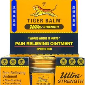 Tiger Balm Ultra Strength 0.63 oz (Pack of 2)