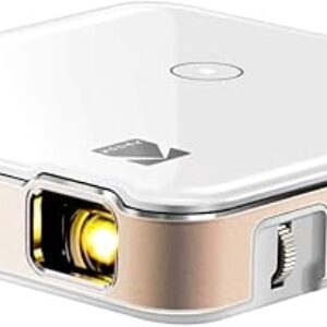 KODAK Luma 150 Ultra Mini Pocket Pico Projector – Built in Rechargeable Battery & Speaker, 1080P Support Portable Wireless LED DLP Movie & …