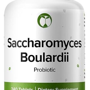 Saccharomyces Boulardii Probiotic Supplement 240 Tablets