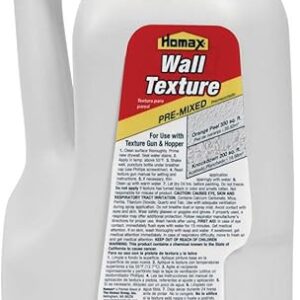 2.2L Homax 8322 Texture Interior Pre-Mixed Wall Texture Orange Peel Knockdown