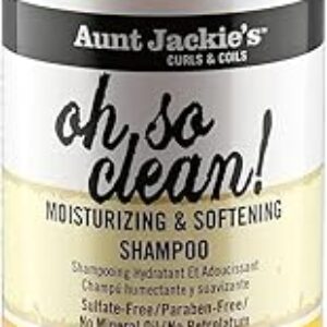 Aunt Jackie’s Oh So Clean Shampoo, 12 oz