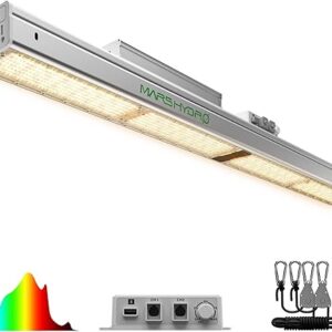 MARS HYDRO 2025 Upgrade SP3000 2×4 Grow Lights for Indoor Plants,Full Spectrum,Dimmable,Energy Efficient,Daisy Chain Light Commercial Vertical Farming for Seedling Veg and Bloom in 4×2 Grow Tent