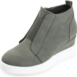 Journee Collection Womens Clara Platform Casual and Fashion Sneakers