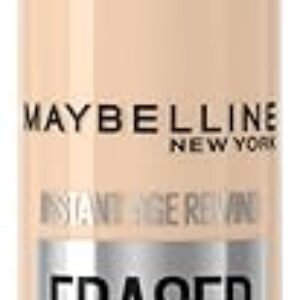 Maybelline Instant Age Rewind Eraser Dark Circles Treatment Multi-Use Concealer, 100, 1 Count (Packaging May Vary)
