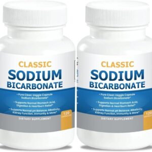 Classic Sodium Bicarbonate 650mg 2-Pack