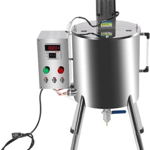 Heating Mixing Filling Machine, 120W 110V tirring Tank Lipstick Liquid Paste Filler Lipstick Candle Heat Filler Stainless Steel for Dissolving Sho…
