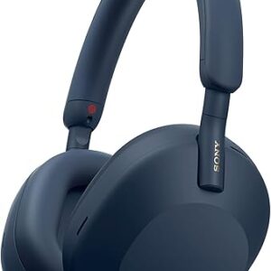 Sony WH-1000XM5 The Best Wireless Noise Canceling Headphones, Auto NC Optimizer, 30-Hour Battery, Alexa Voice Control, Midnight Blue