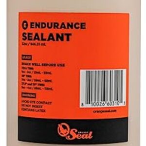 Orange Seal – Endurance Formula Tubeless Bike Tire Sealant | Long Lasting, Fast Sealing | for MTB, Road, CX and Gravel Bicycle Tires