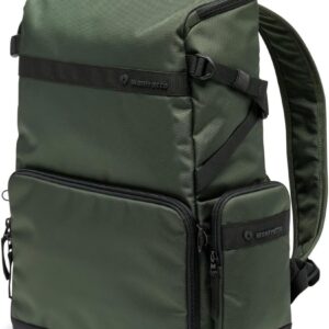 Manfrotto Street Slim Photography Backpack for Mirrorless and Reflex Camera, Front and Rear Access, Removable Camera and Laptop Inserts, Co…