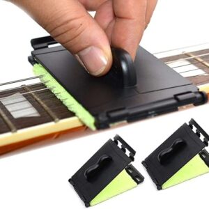 SAPHUE Guitar String Cleaner Clean Fretboard Cloth Tool Scrubber for Cleaning Maintenance Care Kit for Violin/Bass/Ukulele/Electric Guitars …