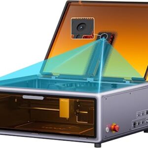 Creality Laser Engraver Falcon A1 10W with Fully Enclosed Design High Compatibility & Easy Assembly,Speed up to 600mm/s, Precision Engraving…