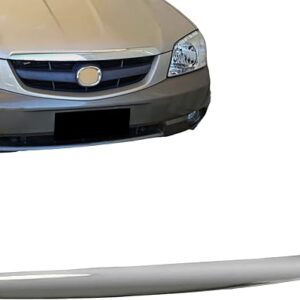 Replacement Parts Front Hood Panel Molding Trim Upper Grille Grill Chrome Moulding Compatible With Mazda Tribute 2001 2002 2003 2004