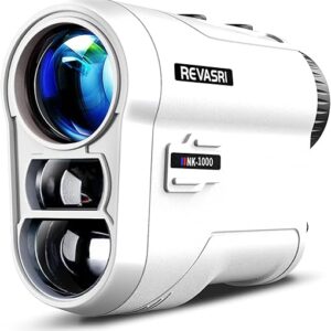 Golf Rangefinder with Slope and Pin Lock Vibration, External Slope Switch for Golf Tournament Legal, Rangefinders with Rechargeable Battery…