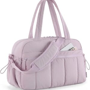 BAGSMART Gym Bag for Women, Duffle Bag for Travel with Wet Pocket, Lightweight Carry on Weekender Duffel, Water Resistant